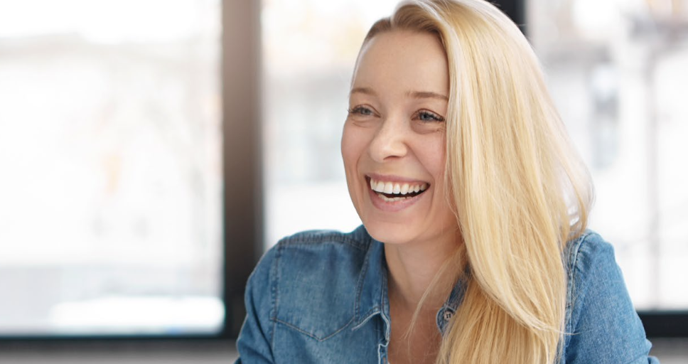 Image featured in Careers newsletter of a woman smiling