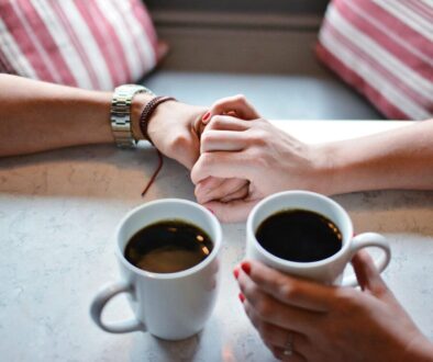 Holding hands