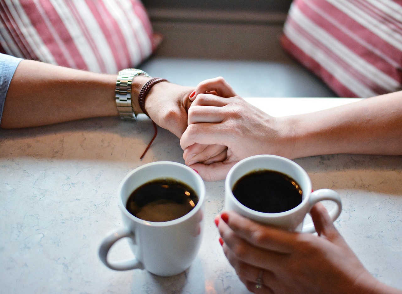 Holding hands Holding hands
